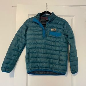 PATAGONIA Down pullover with retro tag